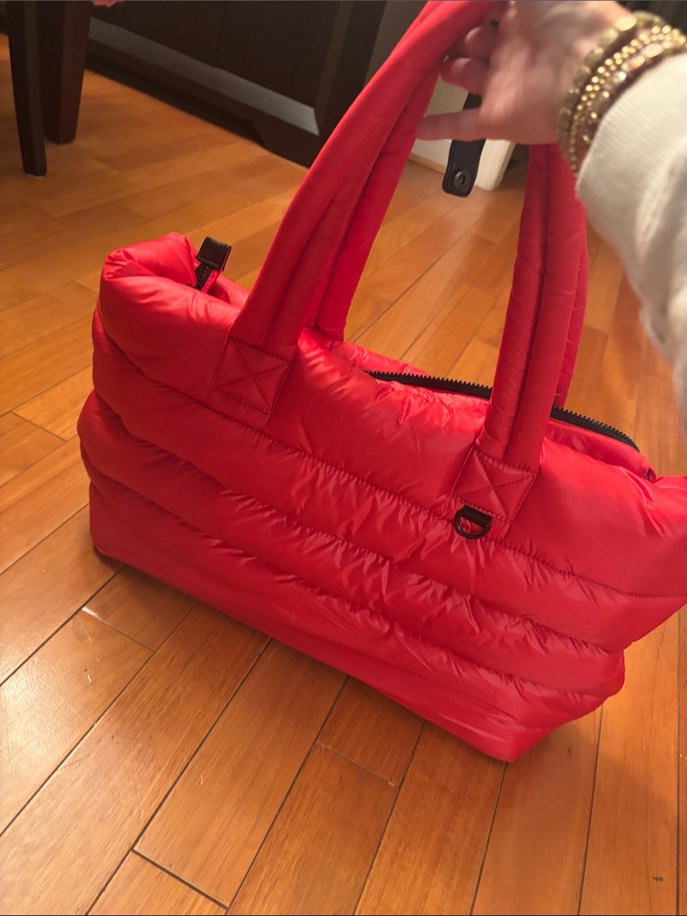 Aritzia super puff large tote